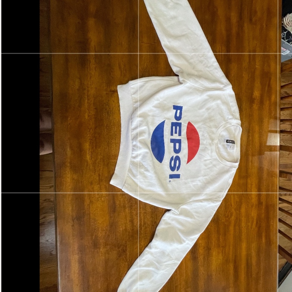 Long sleeve Pepsi pullover